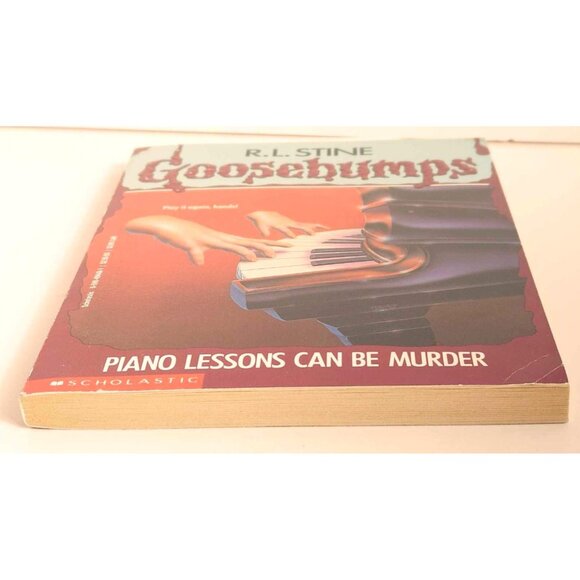 R.L. Stine Goosebumps Book "Piano Lessons Can Be Murder" #13 Paperback Book - Picture 6 of 11